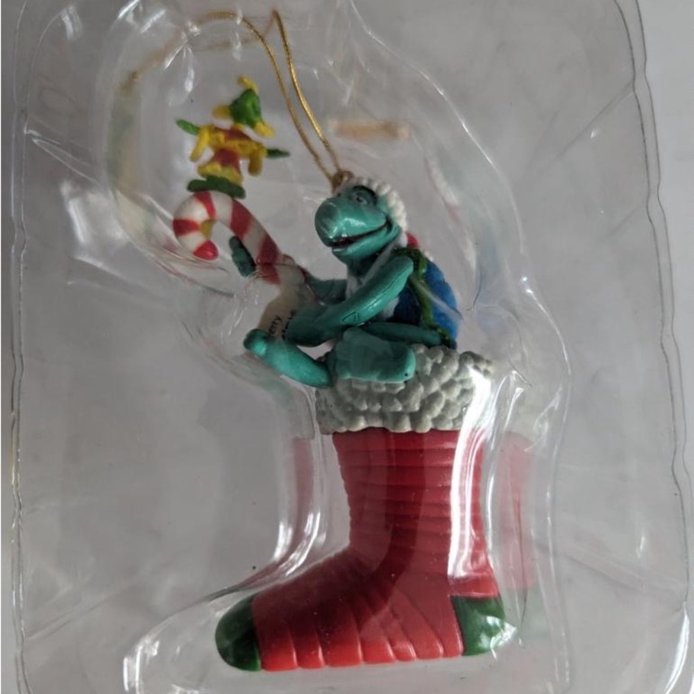 Enesco Ornament 1997 Dr. Seuss Yertle The Turtle Christmas Tree Decoration